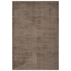 Vloerkleed - Geweven - Bruin met patroon - Elio - Nordstrand Home